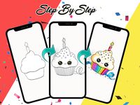 Cómo dibujar kawaii: paso a paso captura de pantalla apk 6