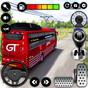 Icono de simulador de conducción de autobuses: juegos de