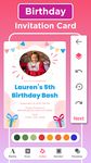 Screenshot 11 di Invitation Maker - Crea Inviti & Biglietti Auguri apk