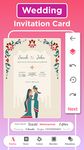 Tangkap skrin apk Invitation Card Maker 10