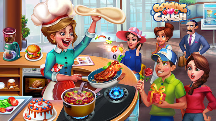 Descargar Cooking Crush: juegos de cocina y juegos sin wifi en PC_juega  Cooking Crush: juegos de cocina y juegos sin wifi en PC con MuMu Player