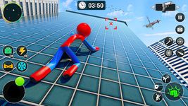 Spider Stickman Rope Hero Grand City Crime screenshot APK 3
