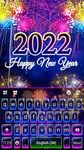 Thème de clavier New Year 2020 capture d'écran apk 