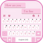 Thème de clavier Simple Pink