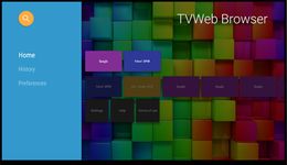 Скриншот  APK-версии TVWeb Browser for TV