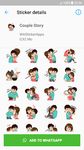 Couple Story Stickers Packs - WAStickerApps image 2