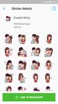 Couple Story Stickers Packs - WAStickerApps image 1