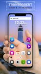 Écran transparent et fond d'écran animé capture d'écran apk 5