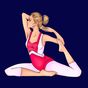 Pilates workout routines and fitness exercises アイコン