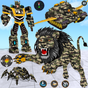 Flying Tank Transform Robot Battle Tank: Lion Game icon