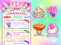 Screenshot 2 di Unicorn Chef Carnival Fair Food: Games for Girls apk