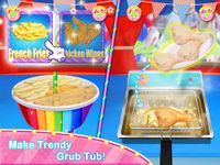 Screenshot 3 di Unicorn Chef Carnival Fair Food: Games for Girls apk