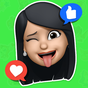 Yeni 3D Emoji Çıkartmalar WAStickerApps Simgesi