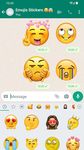 Captură de ecran New Emojis Stickers 3D Animated WAStickerApps apk 