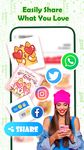 için Çıkartmalar - WhatsApp WAStickerApps ekran görüntüsü APK 8