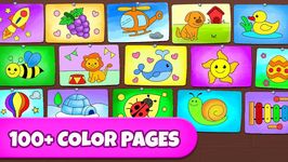 Captura de tela do apk Jogos de Colorir: Coloração, Pintura e Brilho 18