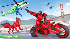 Wild Fox Transform Bike Robot Shooting: Robot Game screenshot APK 6