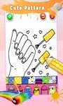 Glitter Nail Drawing Book and Coloring Game screenshot apk 3