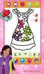 Screenshot 7 di Glitter Dress Coloring and Drawing for Kids apk