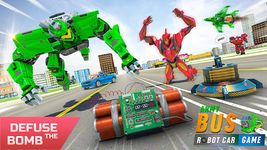 Army Bus Robot Transform Wars – Air jet robot game ekran görüntüsü APK 3