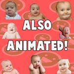 WAstickerApps Babies Funny Faces with Phrases screenshot apk 1