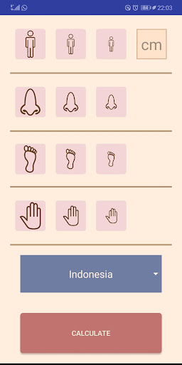App Grátis de Namoro, Encontros e C Mequeres Calculadora do tamanho do  pênis xintuition Dedo Roleta (