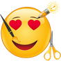 Ikona Emoji editor sticker - WAStickerApps