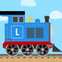 Labo Brick Train-Dzieci Pociąg Gra