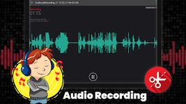 Tangkapan layar apk AudioLab - Perekam audio Editor & Ringtone Maker 18