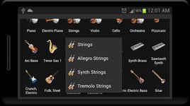 Captura de tela do apk Cordas e Piano Teclado 13