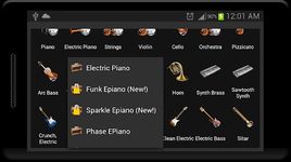 Cuerdas y Piano Teclado captura de pantalla apk 14