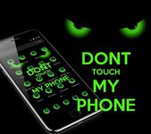 Green Dont Touch My Phone Theme afbeelding 