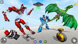 Flying Limo Robot Car Transform: Police Robot Game screenshot apk 