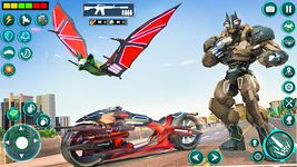 Flying Bat Moto Robot Bike Transform Robot Games screenshot apk 4