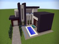 Gambar New Modern House For Minecraft - Free Offline 5