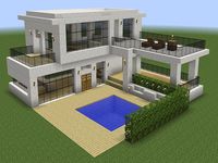 New Modern House For Minecraft - Free Offline imgesi 1