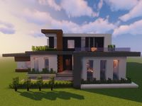 Картинка 12 New Modern House For Minecraft - Free Offline