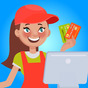 Biểu tượng Supermarket Cashier - Cash Register & Money Game