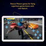 Çok Hızlı Superhero Yıldırım: Flash Oyunlar 3D ekran görüntüsü APK 5