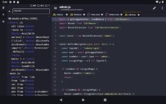 Tangkapan layar apk Code editor - Run JS, HTML, PHP and GitHub Client 9