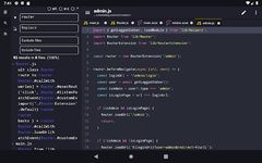 Tangkapan layar apk Code editor - Run JS, HTML, PHP and GitHub Client 10