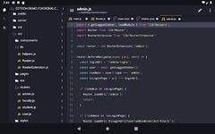 Tangkapan layar apk Code editor - Run JS, HTML, PHP and GitHub Client 