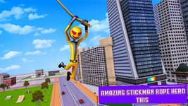 Spider Stickman Rope Hero: Gangster crime City image 8