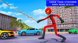 Spider Stickman Rope Hero: Gangster crime City image 10