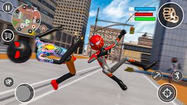 Spider Stickman Rope Hero: Gangster crime City image 1