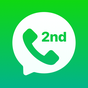 Icône de 2nd Line: Second Phone Number for Texts & Calls