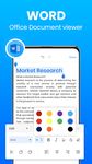 Word Office Reader - Docx, Slide, Excel, PDF のスクリーンショットapk 3