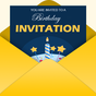 Icône de Carte d'invitation  pour anniversaire, mariage