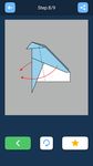 Скриншот  APK-версии Оригами инструкции летающих бумажных самолётов