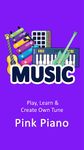 Pink Piano Keyboard - Music And Song Instruments 이미지 5
